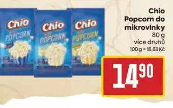 Billa Chio Popcorn do mikrovlnky nabídka