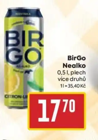 Billa BirGo Nealko 0.5L nabídka