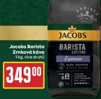 Billa Jacobs Barista Zrnková káva nabídka