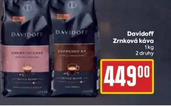 Billa Davidoff Zrnková káva nabídka