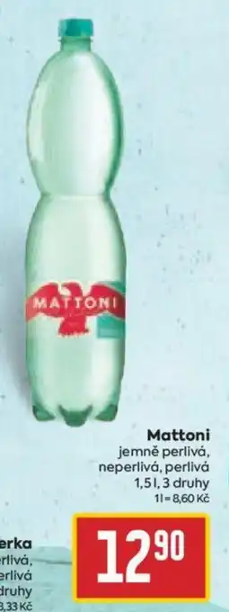 Billa Mattoni 1.5L nabídka