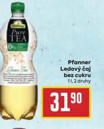 Billa Pfanner Ledový čaj bez cukru 1L nabídka