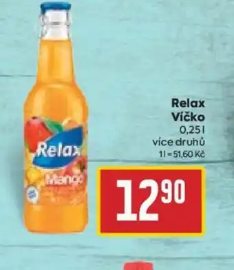 Billa Relax Víčko 0,25L nabídka