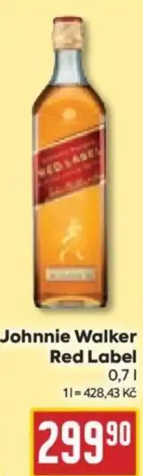 Billa Johnnie Walker Red Label 0,7L nabídka