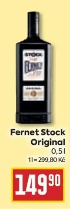 Billa Fernet Stock Original 0,5L nabídka