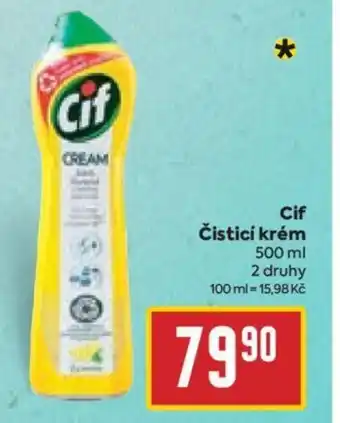 Billa Cif Čisticí krém nabídka