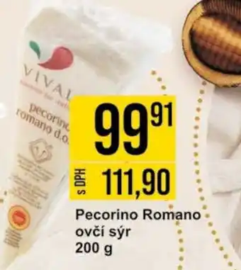 Jip Pecorino Romano ovčí sýr nabídka