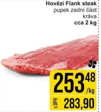 Jip Hovězí Flank steak nabídka