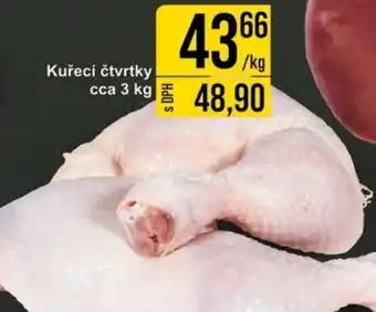 Jip Kuřecí čtvrtky cca 3 kg nabídka