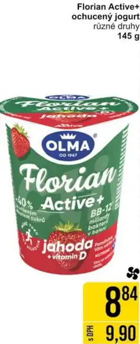 Jip Florian Active+ ochucený jogurt nabídka