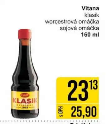 Jip Vitana klasik worcestrová omáčka sojová omáčka 160 ml nabídka