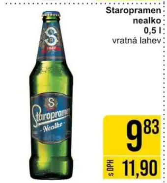 Jip Staropramen nealko 0.5 l. nabídka