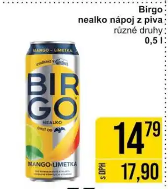 Jip Birgo nealko nápoj z piva nabídka