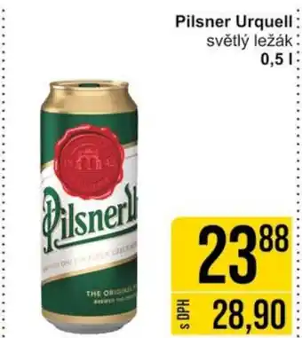 Jip Pilsner Urquell světlý ležák 0.5 l. nabídka