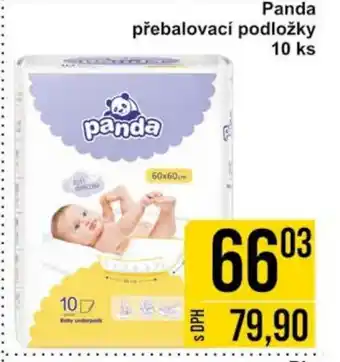 Jip Panda přebalovací podložky 10 ks nabídka