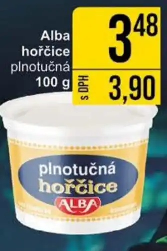 Jip Alba hořčice plnotučná 100 g nabídka