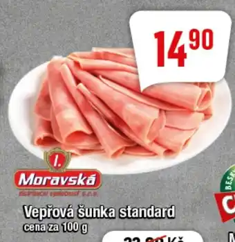 TEMPO Vepřová šunka standard nabídka