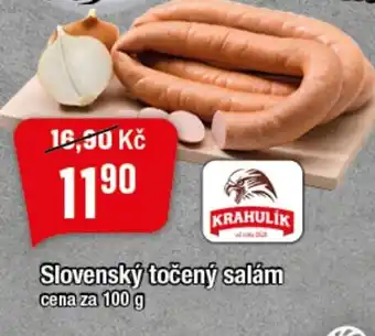 TEMPO Slovenský točený salám nabídka