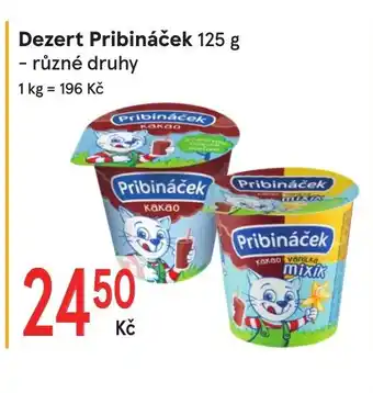 Žabka Dezert Pribináček 125 g nabídka