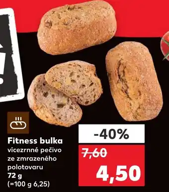 Kaufland Fitness bulka nabídka
