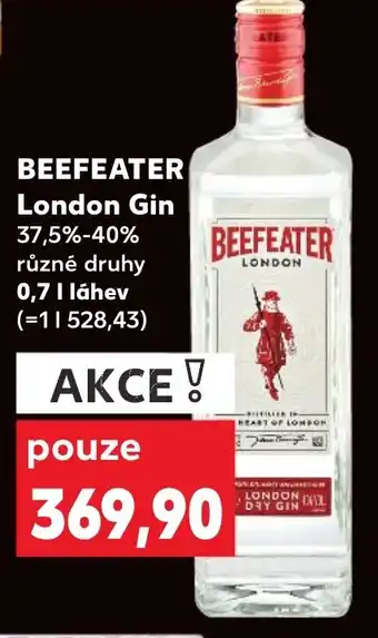 Kaufland BEEFEATER London Gin nabídka