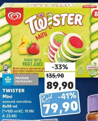 Kaufland TWISTER Mini nabídka