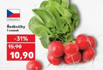 Kaufland Ředkvičky nabídka