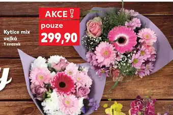 Kaufland Kytice mix velká nabídka