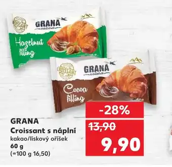 Kaufland GRANA Croissant s náplní nabídka