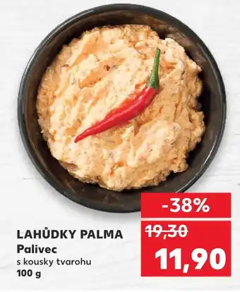 Kaufland LAHŮDKY PALMA Palivec nabídka