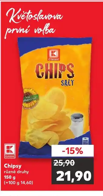Kaufland Chipsy nabídka