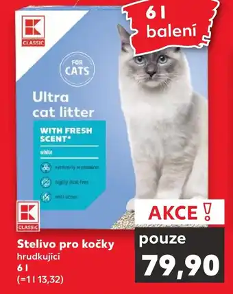 Kaufland Stelivo pro kočky nabídka