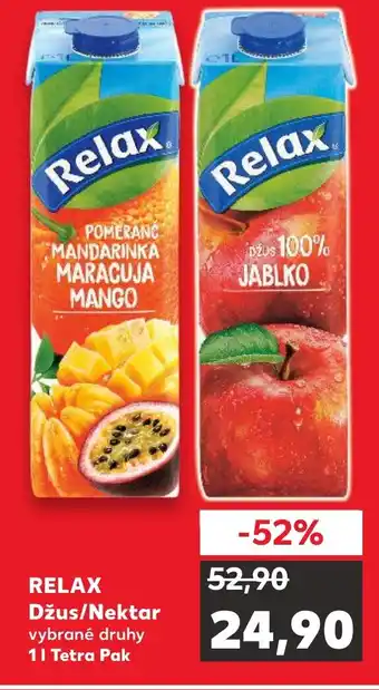 Kaufland RELAX Džus/Nektar nabídka