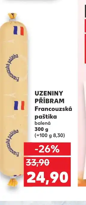 Kaufland UZENINY PŘÍBRAM Francouzská paštika nabídka