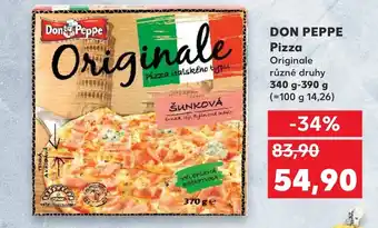 Kaufland DON PEPPE Pizza nabídka