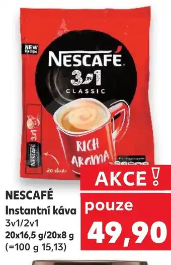 Kaufland NESCAFÉ Instantní káva nabídka