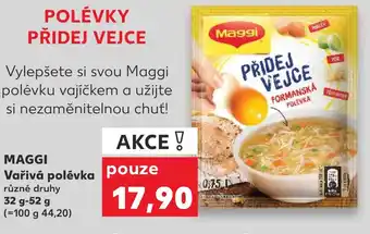 Kaufland MAGGI Vařivá polévka nabídka