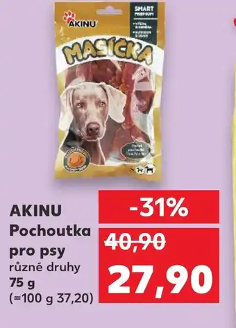 Kaufland AKINU Pochoutka pro psy nabídka