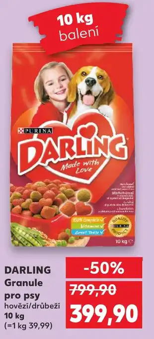 Kaufland DARLING Granule pro psy nabídka