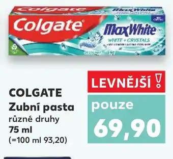 Kaufland COLGATE Zubní pasta nabídka