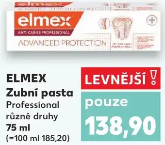 Kaufland ELMEX Zubní pasta nabídka