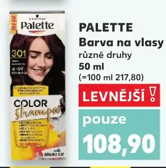 Kaufland PALETTE Barva na vlasy nabídka