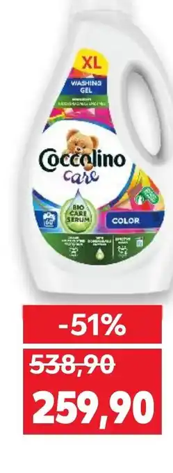 Kaufland COCCOLINO CARE Prací gel nabídka