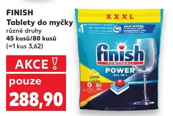 Kaufland FINISH Tablety do myčky nabídka