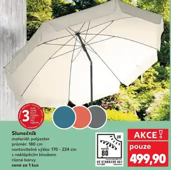 Kaufland Slunečník nabídka