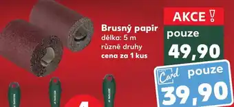 Kaufland Brusný papír nabídka