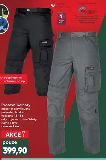 Kaufland Pracovní kalhoty nabídka