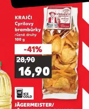 Kaufland Cyrilovy brambůrky nabídka