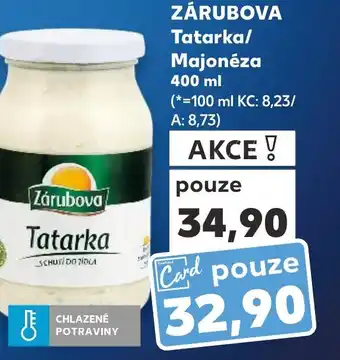 Kaufland ZÁRUBOVA Tatarka/ Majonéza nabídka