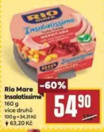 Billa Rio Mare Insalatissime nabídka